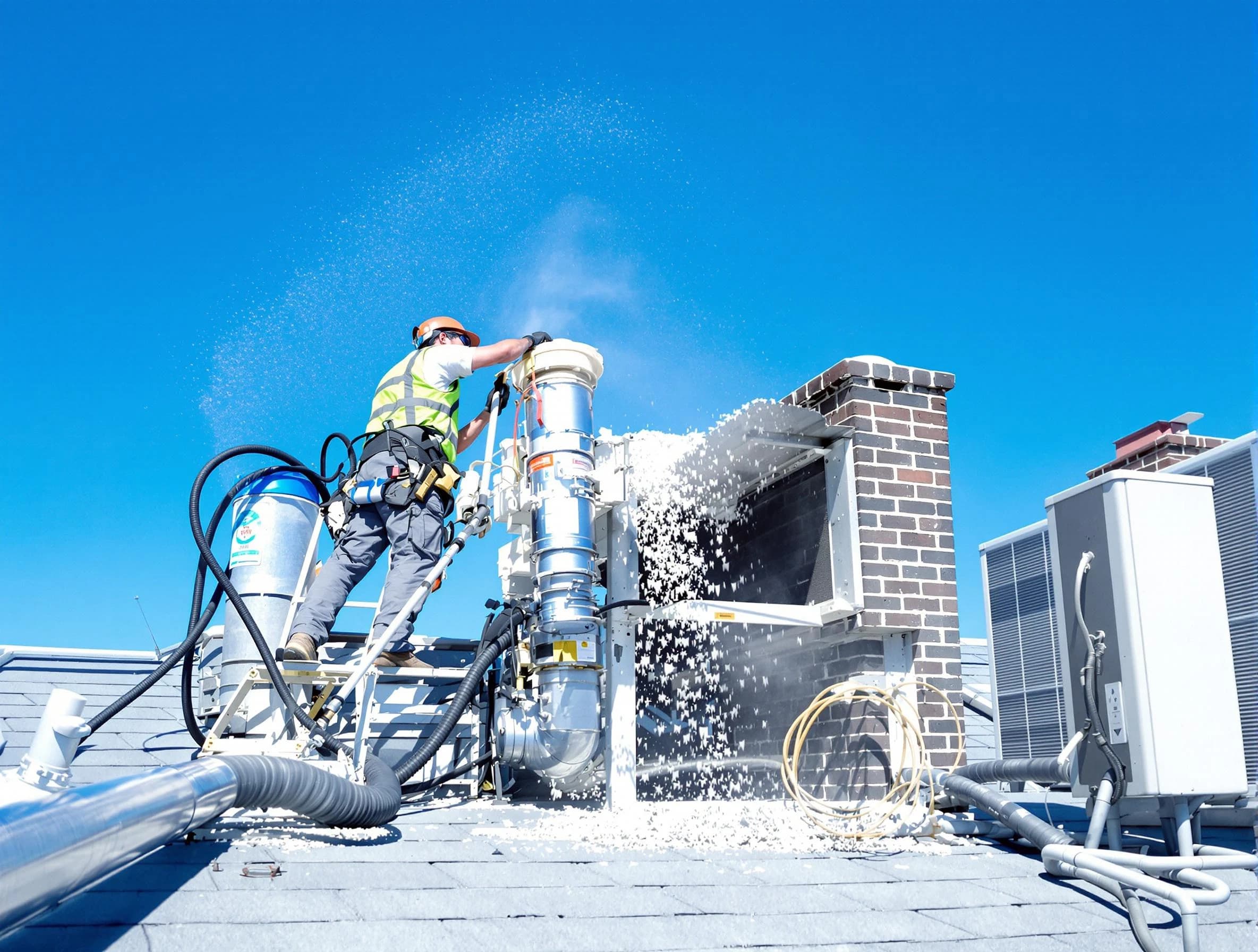 Expert roof dryer vent cleaning by Shelbyville Dryer Vent Cleaning in Shelbyville