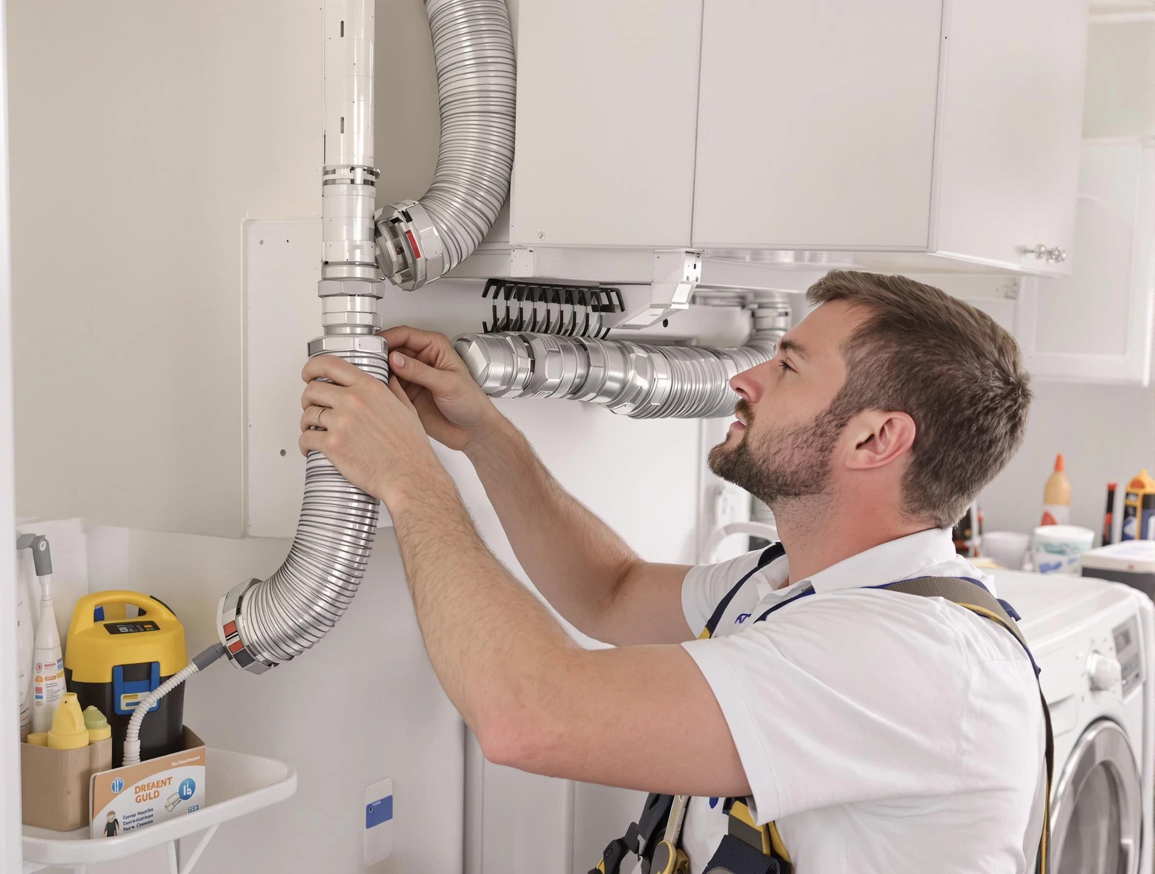 Professional dryer vent repair and installation by Shelbyville Dryer Vent Cleaning in Shelbyville