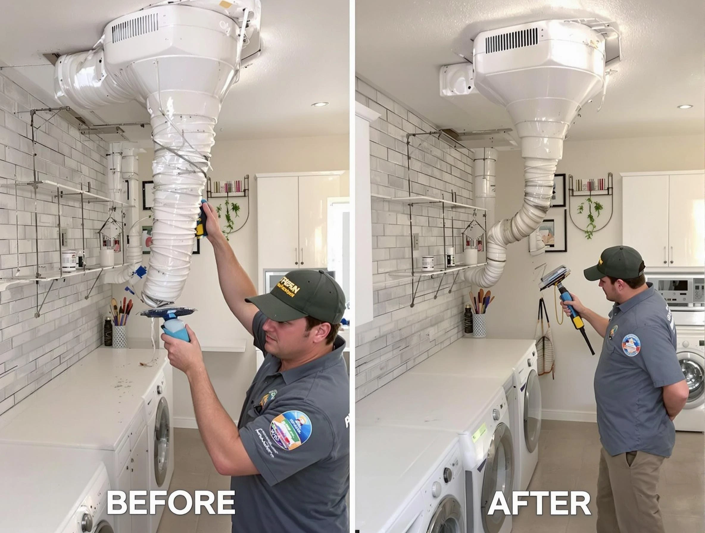 Professional dryer exhaust vent cleaning by Shelbyville Dryer Vent Cleaning in Shelbyville