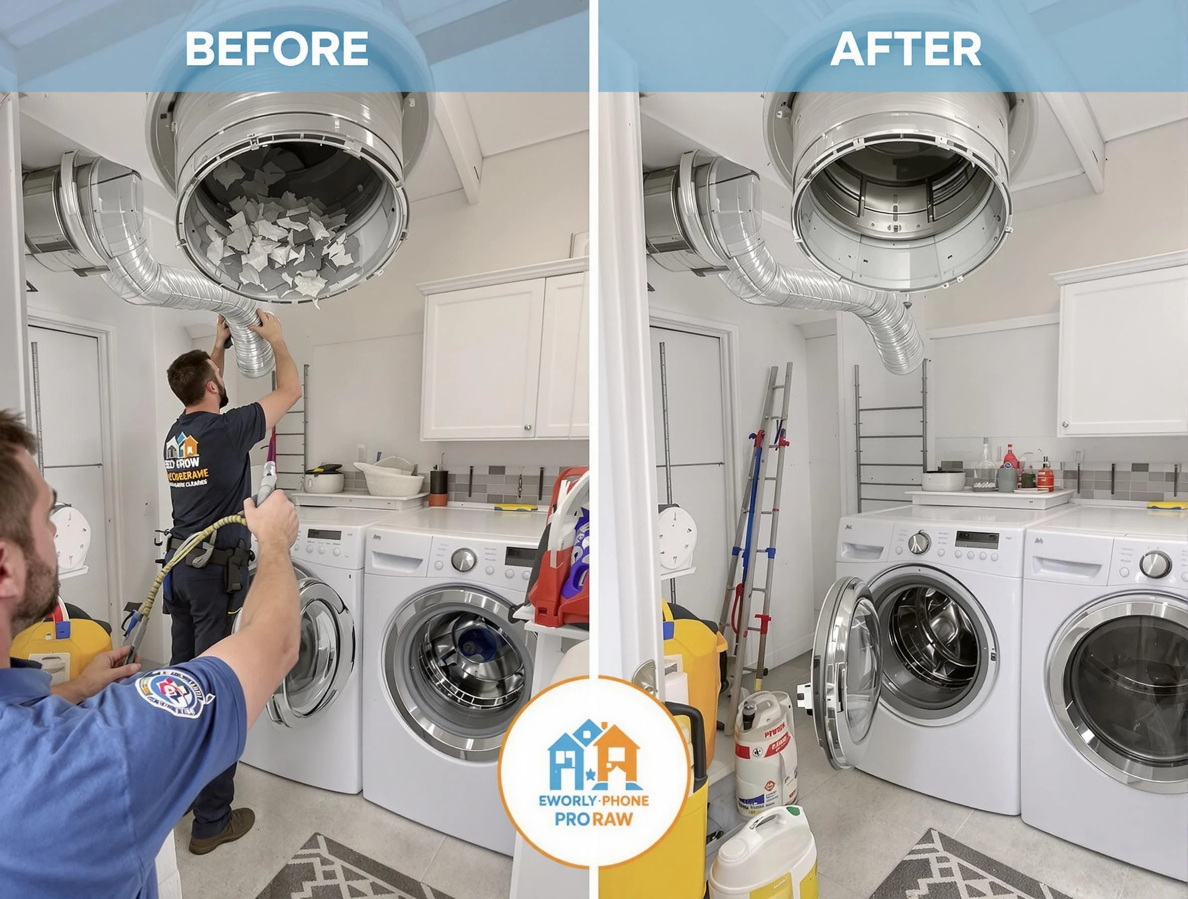 Residential dryer vent cleaning by Shelbyville Dryer Vent Cleaning in Shelbyville